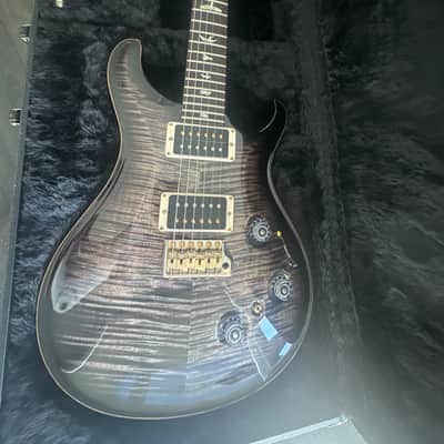 PRS Custom 24 10 Top Piezo 2024 - Charcoal Burst image 2