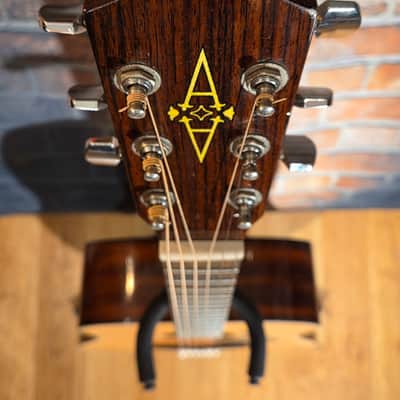 Alvarez RD8 Dreadnought Acoustic Natural w/ Matching Alvarez HSC image 4