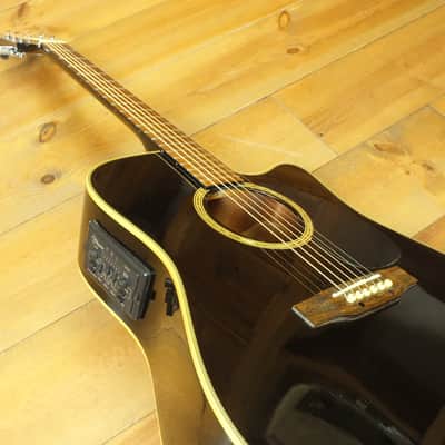 Takamine EG 531 SC Electric Acoustic Guitar - Black image 14