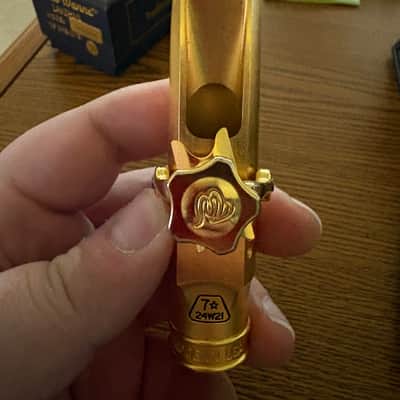 Theo Wanne Lakshmi Gold Metal 7* Tenor Saxophone Mouthpiece image 3