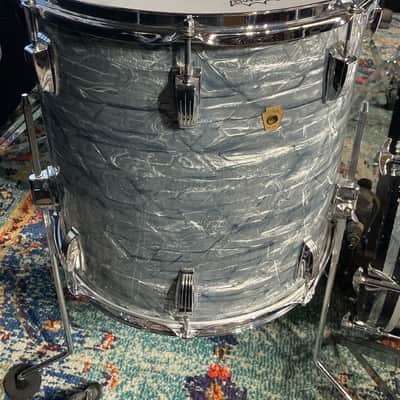 Ludwig, Charlie Watts Played, Super Classic 1968 - Sky Blue Pearl, 22,13,16 image 13