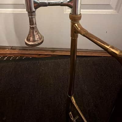 Reynolds TO58 Medalist Trombone 1962 W/ Samsonite Hard Case PLAYER image 16