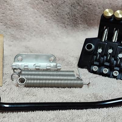 Jackson JT-580 Licensed Floyd Rose Tremolo w/ Stainless Steel & Brass Upgrades - Black image 2