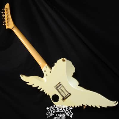 1990's ESP Angel guitar Pearl White image 9