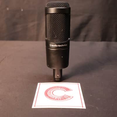 Audio-Technica AT2035 Large Diaphragm Cardioid Condenser Microphone 2010s - Black