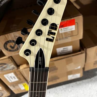 ESP LTD EX-200 Solidbody Electric Guitar - Olympic White image 4