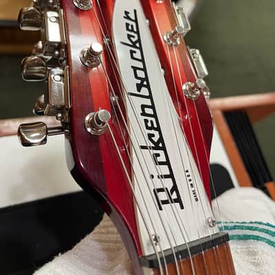 Rickenbacker 360/12CW Carl Wilson 2000 - Fireglo 12 String Electric Guitar With OHSC Case image 2
