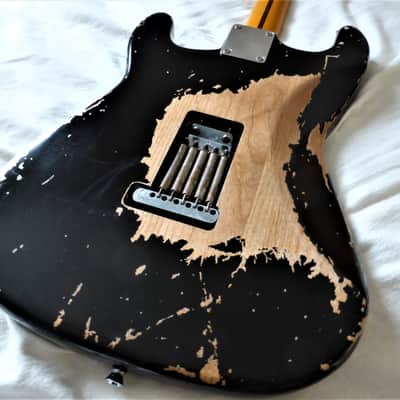 DY Guitars Eric Clapton Blackie tribute relic strat body PRE-BUILD ORDER image 10