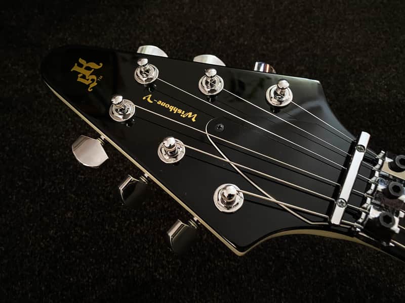 Made by ESP Killer KG Wishbone V Snow White - MINT condition