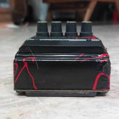 DOD Death Metal Distortion FX86 1990s - Airbrush Black and Red (1st Edition) image 10