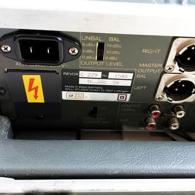 Studer Revox C279 Analogue Mixing Console w/original factory OHSC + 3 Original Manuals image 8