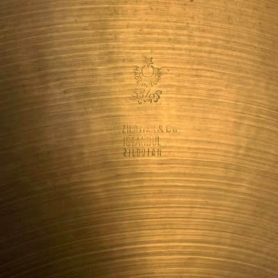 Zildjian 18" K Istanbul New Stamp, 1493g 67-77 image 4