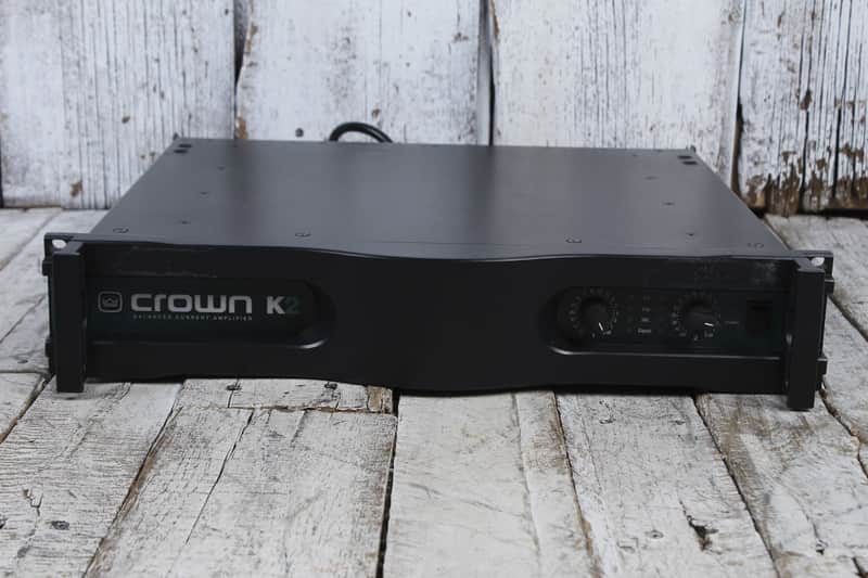 Crown Commercial Series K2 Amplifier Professional Audio 2 Channel Power Amp image 1