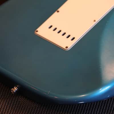 2020 Mario Martin S-Type Madagascar Roasted Neck Electric Guitar Deep Lake Placid Blue Factory Relic + COA OGB image 17