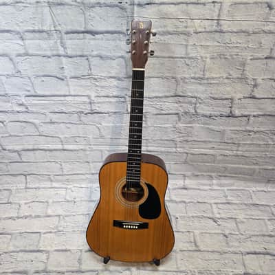 The Santa Rosa Folk Guitar Company K519 Dreadnaught  Acoustic Guitar image 2