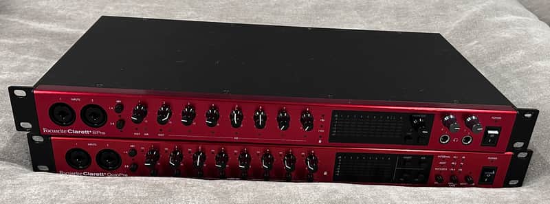 Focusrite Clarett+ 8Pre USB-C Audio Interface and Preamp Expansion Bundle image 1