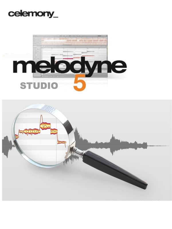 Celemony Melodyne 5 Studio Pitch Correction Software image 1