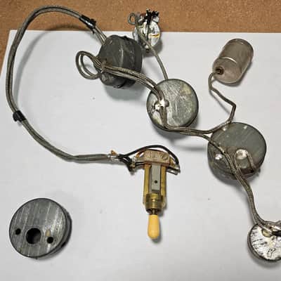 Gibson Vintage Wiring Harness 1961 - 500k Centralab C2 ES-3XX image 2