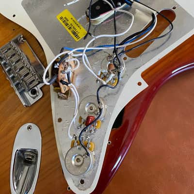 2016 Fender Stratocaster Loaded Body - USA Corona - Sienna Sunburst Ash - Fat '50s Pickups image 3