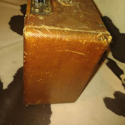 1955 Fender Deluxe Amplifier -Narrow Panel- 5E3 Circuit- NEW VIDEO DEMO! A Tweed Monster! image 10