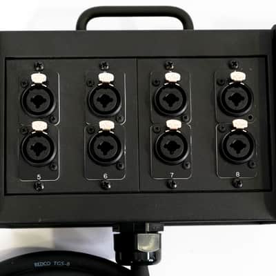 Redco DB25 Breakout Stage Boxes - DB25 to 1/4" or XLR - 16-Channels - 25ft image 2