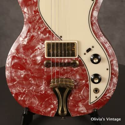 Supro Belmont  1959 Maroon Pearloid image 1