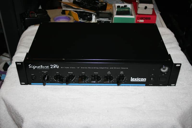 Lexicon Signature 284 Rack Mount Recording Guitar etc Amp Magic Eye image 1