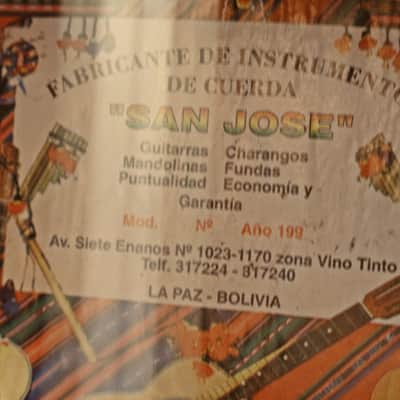 "San Jose" Bolivian / Peruvian Bandurria, Manufactured in La Paz, Bolivia image 16