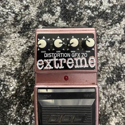 DOD Digitech GFX70 Distortion Extreme Metal X Corrosion Guitar Effect Pedal image 2