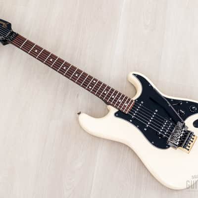 2012 Fender Stratocaster ST62-FR SSH Superstrat Vintage White w/ Floyd Rose, DiMarzio & Duncan, Japan MIJ image 12