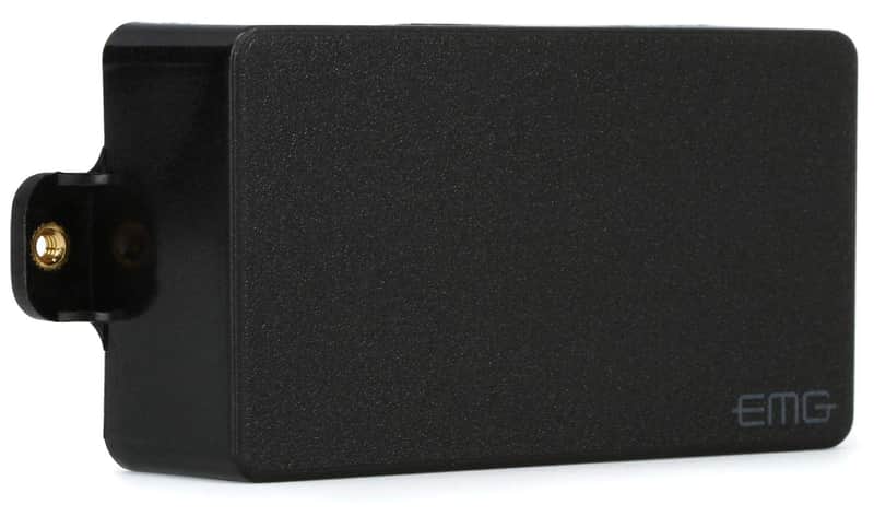 EMG 60 Active Humbucker Guitar Pickup, Black image 1