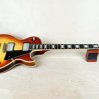 Greco EG-1000 MIJ 1977 Red Sunburst Maxon U-3000 Pickups Vintage Made in Japan LPC w/ Hard Case image 3