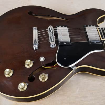 Yamaha Super Axe SA1000 Semi-Hollow MIJ 1980 Walnut Vintage Japan w/ OHSC image 7