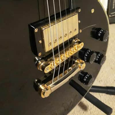 Epiphone Les Paul Custom PRO 2018 Black with hard case image 8