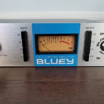 Black Lion Audio 1176 compressor BLUEY - Blue Stripe & Silver image 2