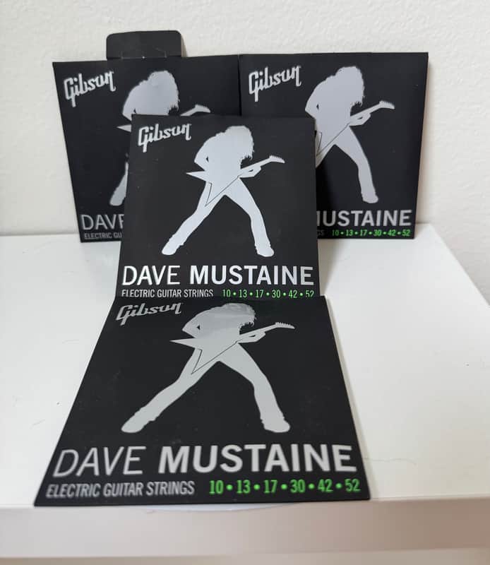 4 sets Gibson Gibson Dave Mustaine Guitar Strings 10-52 image 1