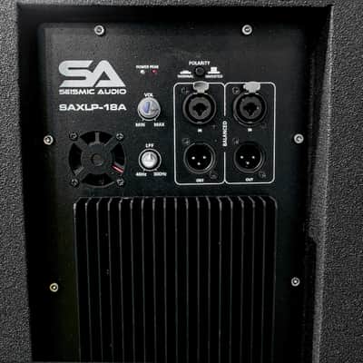 Seismic Audio Powered 18 Inch Line Array Subwoofer - 600 Watts 2-Way Active Sub image 4