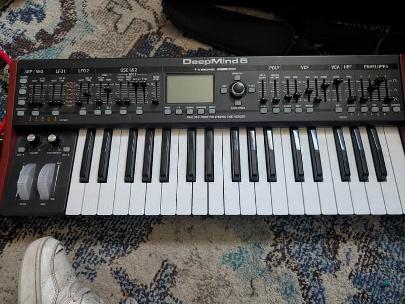 Behringer DeepMind 6 with case image 1