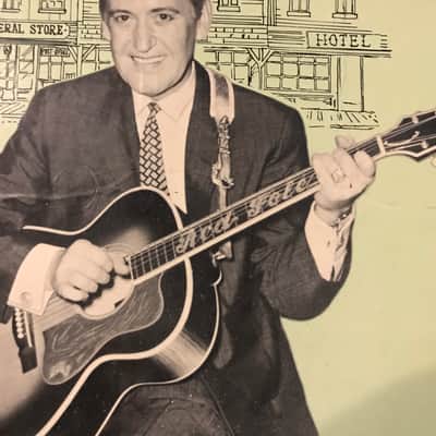 1958 Red Foley mister country music Guild advertising card 1950s memorabilia image 3