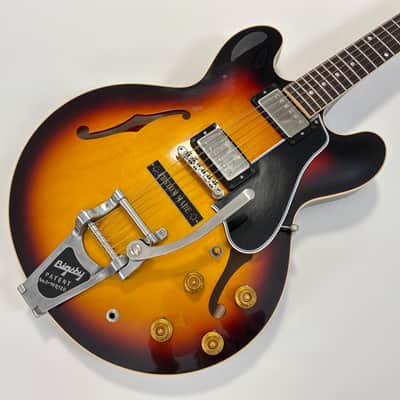 Gibson ES-335 Reissue 1959 Custom Shop 2023 Vintage Sunburst VOS image 3