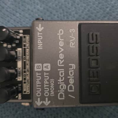 Boss RV-3 Digital Reverb/Delay (Pink Label) - First Months of Production! Complete in box - March 1994 image 10