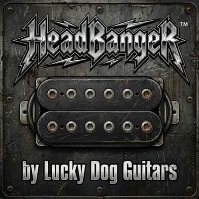 Lucky Dog Guitars HeadBanger (TM) Handwound Humbucker Pickup set 2026 - High gain rock metal tones image 1