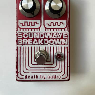 Death By Audio Soundwave Breakdown 2010s - Red image 1