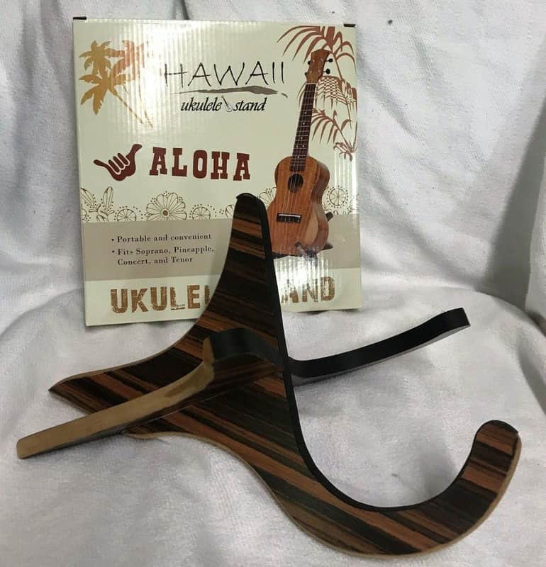Lot of 10 PukanaLa easy to assemble DIY Wooden ukulele stands - Model USTD-WD image 1