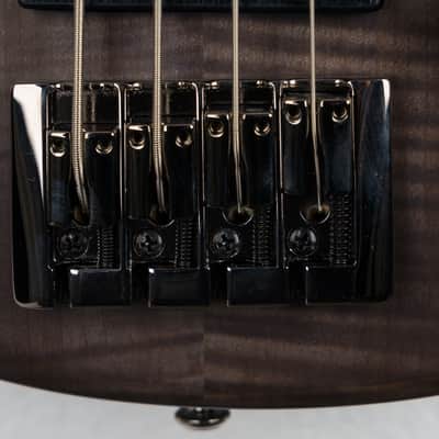 ESP LTD B-204SM- See Thru Black Satin image 7
