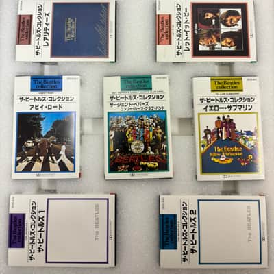 The Beatles Collection Box Set Cassette Tape rare vintage from japan image 2