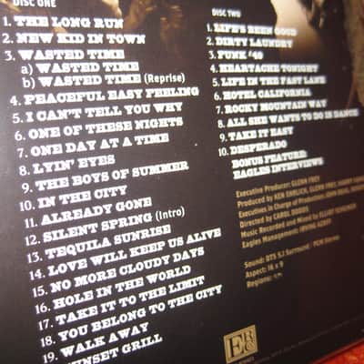 Eagles DVD Farewell Tour 2004 Double Set Runs 3 Hours image 3