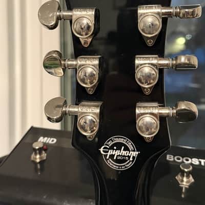 Epiphone Gary Clark Jr. Signature "Blak & Blu" Casino 2015 - 2019 - Black & Blu image 5