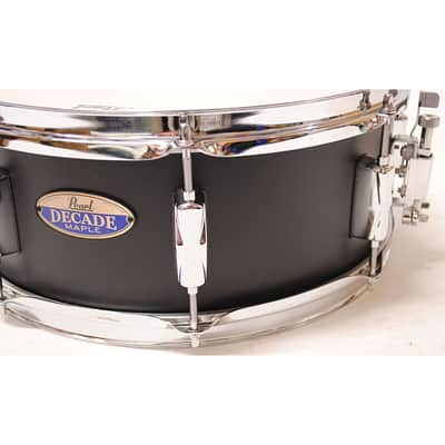 Pearl Decade Maple 14"x5,5" Snare Satin Slate Black image 4