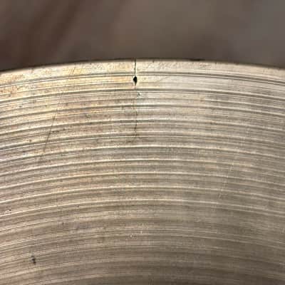 Zildjian A Series 14" New Beat Hi-Hat Bottom Cymbal ONLY 1256g.  1960s image 9